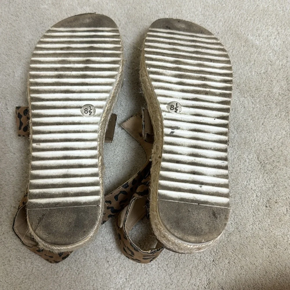Leopard print sandals - Picture 5 of 5